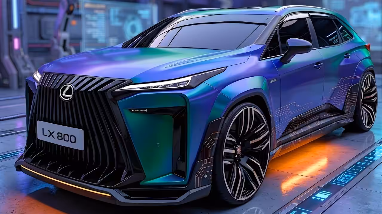 New Lexus LX 800 2026: Hybrid Performance Meets 8,000 lb Towing Capability