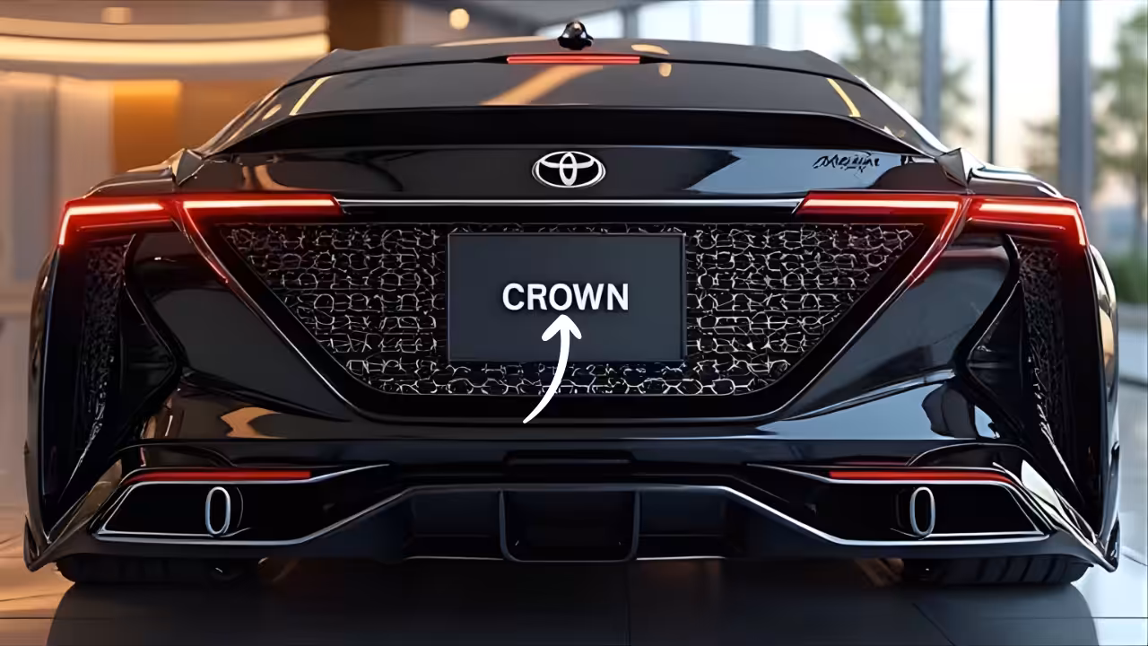 2026 Toyota Crown iconic sleek look, 890HP engine with 45MPG Mileage