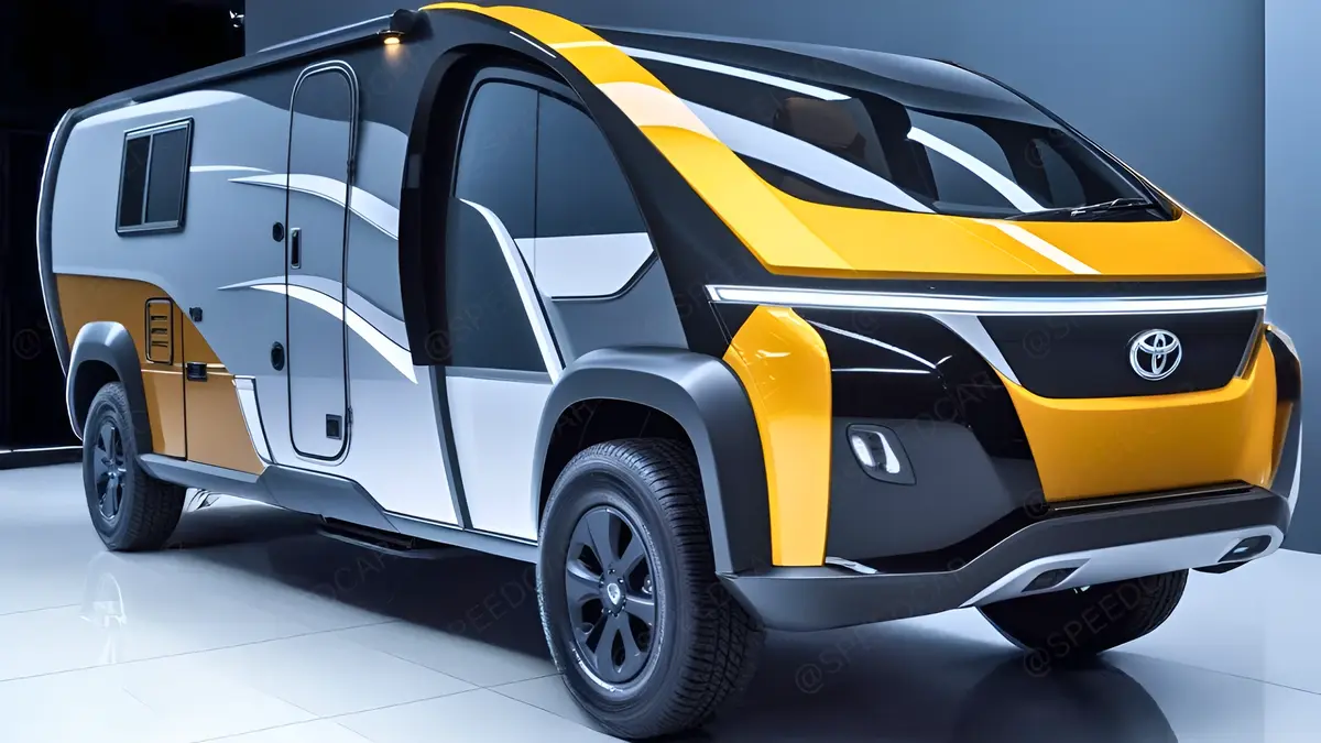 2026 Toyota Hiace Camper Van – Premium Travel Motorhome with Smart AWD & Advanced Digital Cabin