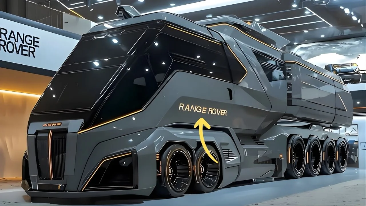Range Rover Motorhome 2026 Revealed: A 35-Foot Luxury Home on Wheels with Hybrid Power and Smart Tech.