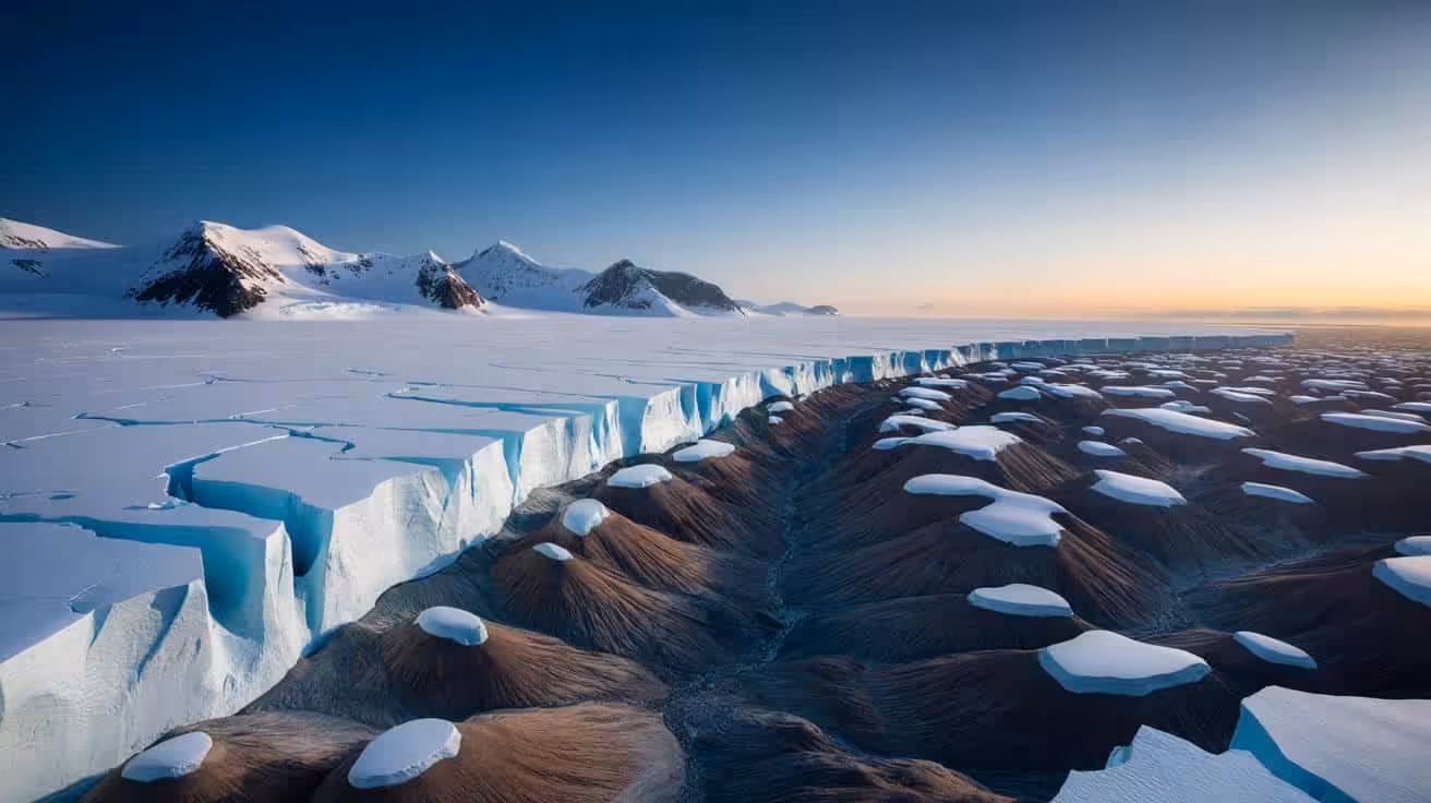 A new map beneath Antarctica’s ice reveals twice as many hills… and a giant valley