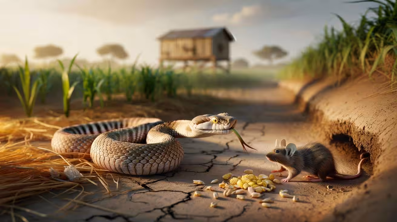 Africa’s deadliest snake may be the secret weapon to protect the continent’s agriculture