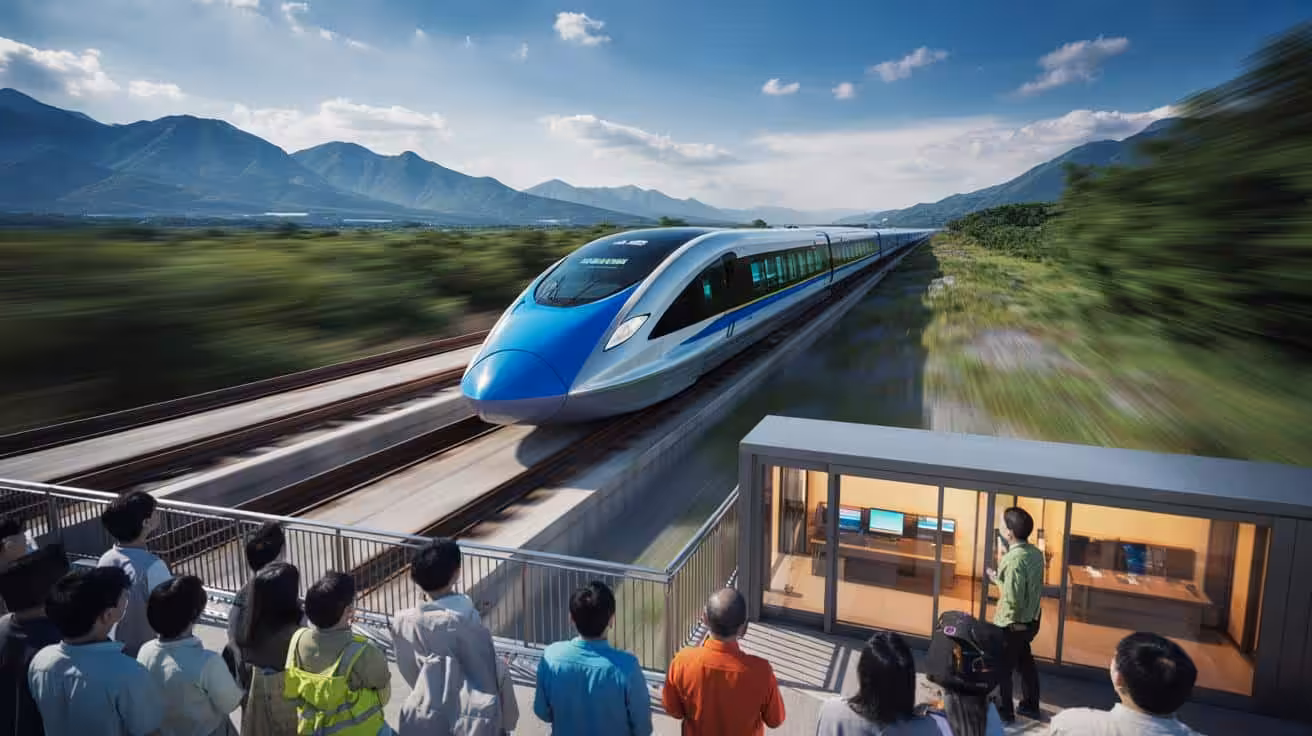 At a blistering 603 km/h, this new maglev officially becomes the fastest train ever built