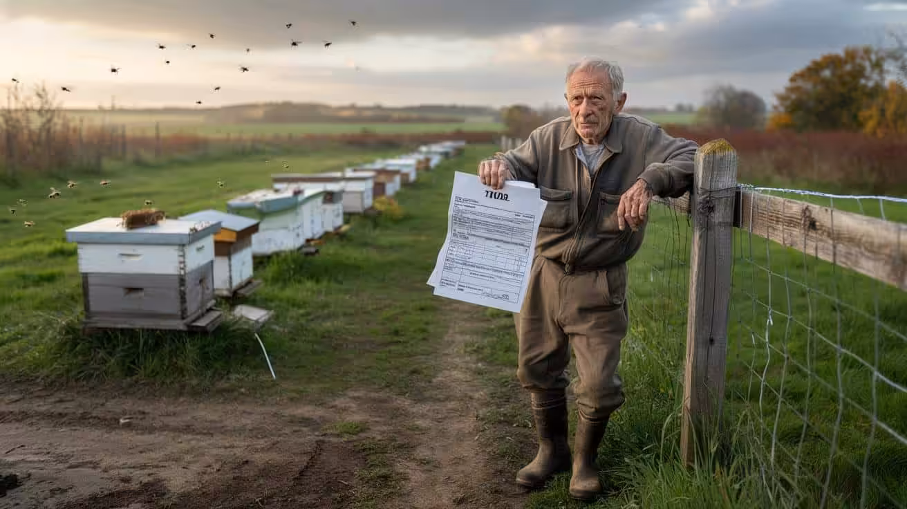Bad news for a retiree who lent land to a beekeeper: he has to pay agricultural tax ‘I’m not making any money from this’ – a story that divides opinion