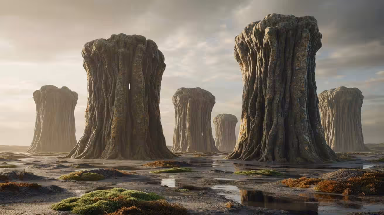 Before trees, Earth was ruled by a mysterious giant life form that looked like nothing alive today