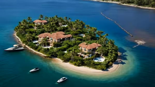 Jeff Bezos and other billionaires live on an island without a septic tank: they want to send their waste to their neighbors without paying.