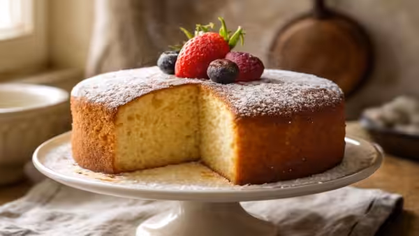 Moist and tender: the yogurt cake recipe, reinvented by a famous French chef