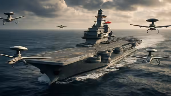 China tests a way to make its new carrier almost untouchable: mass “flying radars” to see farther, decide faster and strike safely
