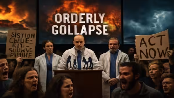 Scientists admit a hidden climate tipping point was crossed years ago and now insist ‘orderly collapse’ is our best option despite fierce public backlash