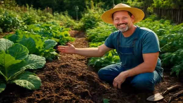 I haven’t used a compost bin since learning this technique – and my garden has never looked better