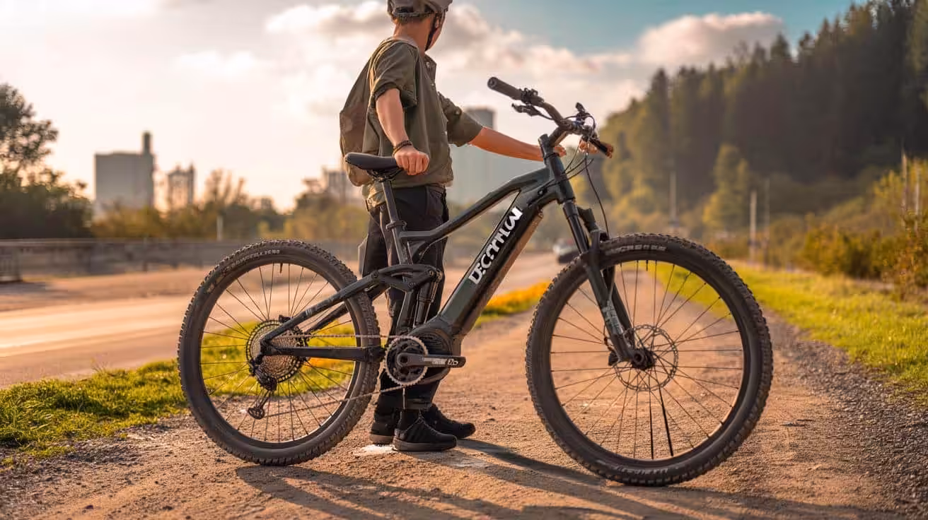 Decathlon promo: this full-suspension electric mountain bike just dropped by €400