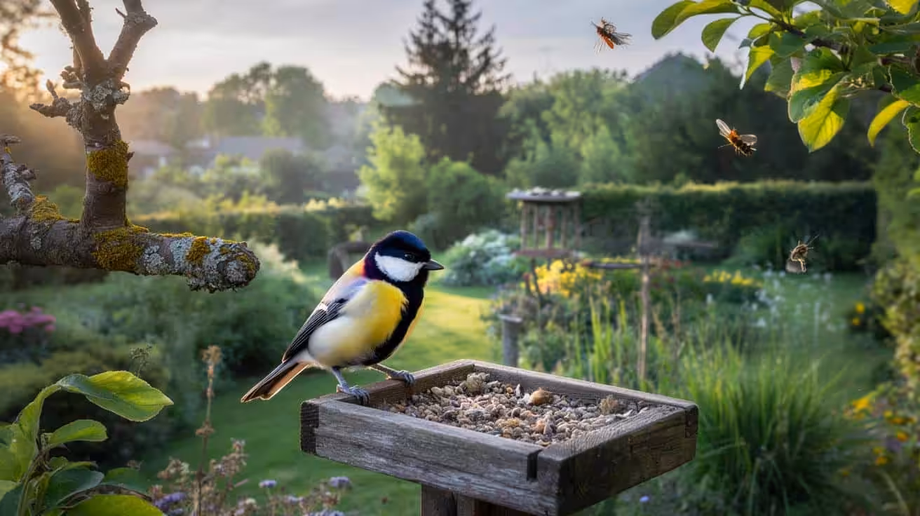 Did you know the tit acts as an ecological barometer in your garden? Here’s why