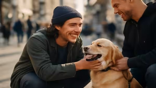 According to psychologists, the simple act of greeting unfamiliar dogs in the street is linked to surprising and specific personality traits that reveal more about you than you think