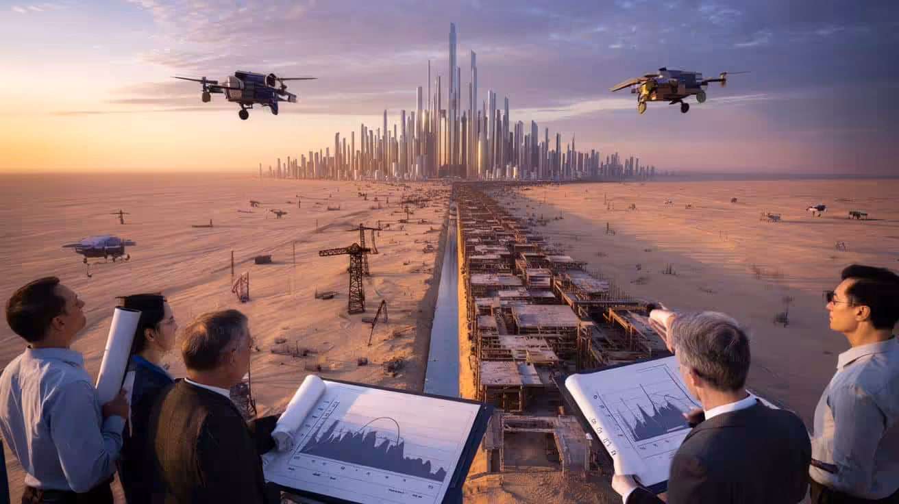 Economic scientists warn that large-scale futuristic construction projects may enter irreversible collapse once cost thresholds are crossed