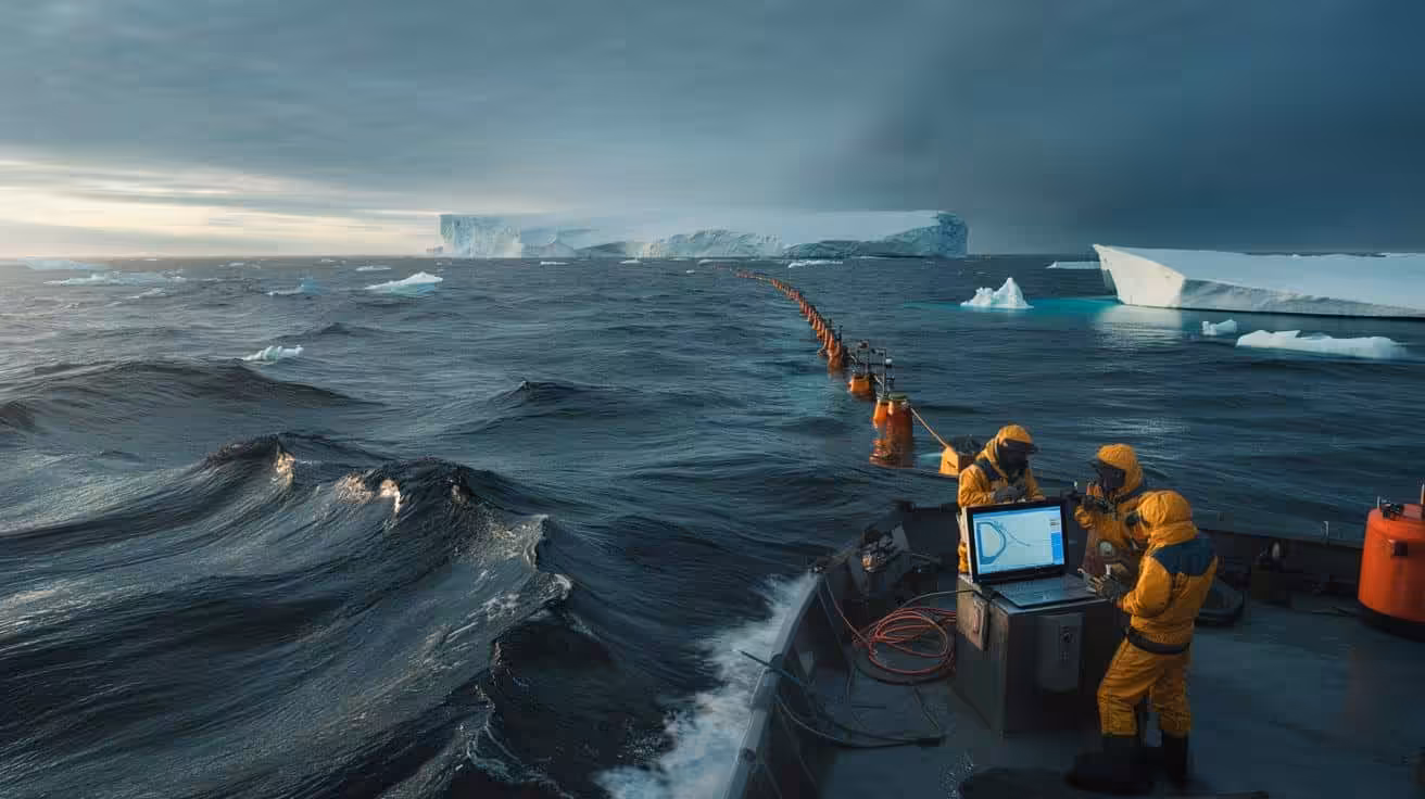 For the first time, a major Southern Ocean current reverses direction, signaling a serious risk to the global climate system