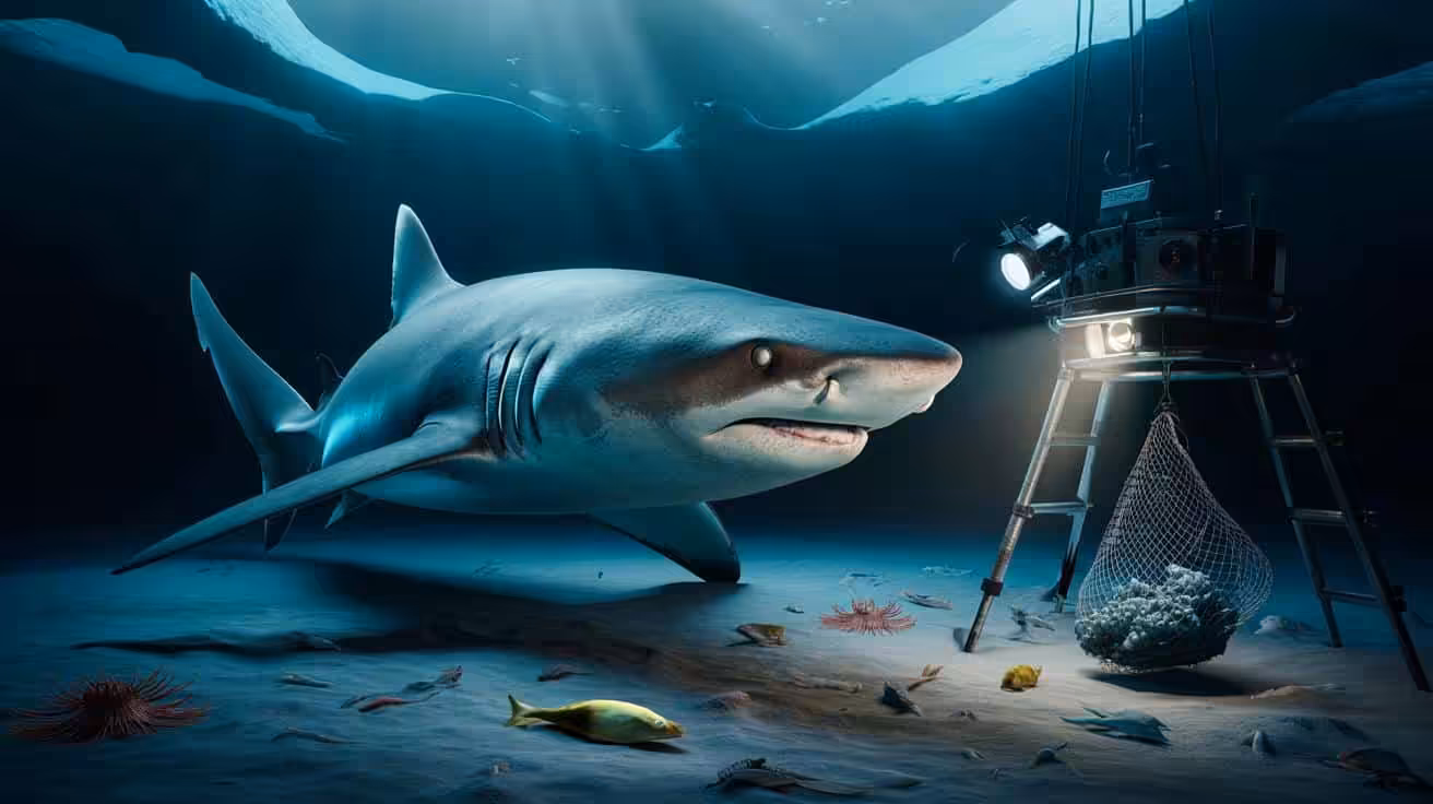 For the first time in history, a shark has been filmed in Antarctic waters
