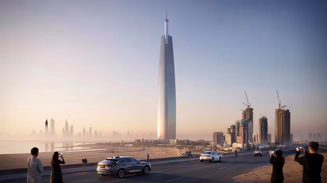 Forget the Burj Khalifa and Shanghai Tower: Saudi Arabia is now preparing an audacious 1,000-meter skyscraper that could redefine skylines worldwide