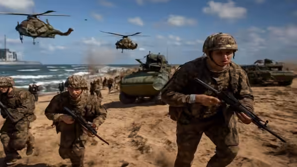The French army “goes all in” to retake the Atlantic coast from its biggest foe in exercise ORION 26