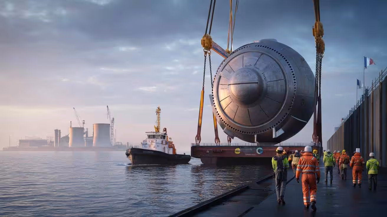 France quietly ships a 500 tonne nuclear colossus to power Britain’s controversial Hinkley Point C reactor and taxpayers ask why they must bankroll foreign energy giants