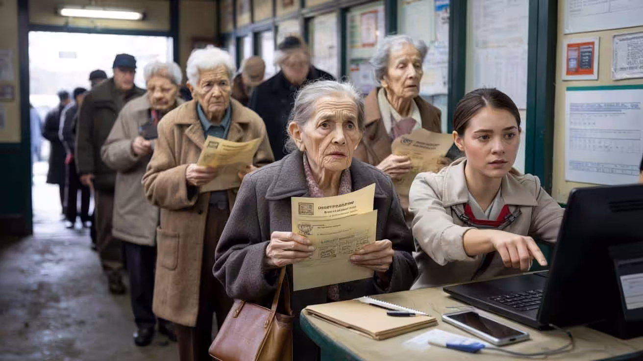 From March 8, pensions will rise : but only for retirees who submit a missing certificate, leaving many saying: “They know we don’t have internet access”
