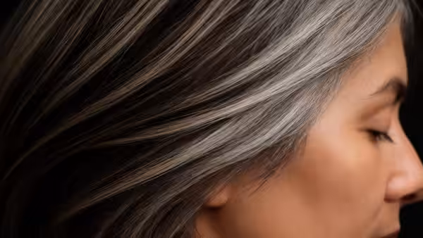 Gray hair after 50: Salt and pepper balayage is the best way to enhance it, according to a hairdresser.