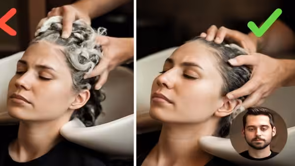 According to this hairdresser, most people wash their hair the wrong way (she reveals her tips)