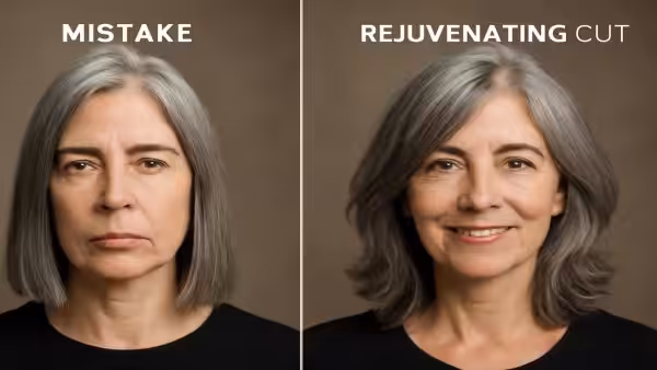 Salt and pepper hair: here are the 2 worst mistakes to make for a rejuvenating cut with gray and white hair
