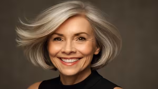 “No more flat hair after 50”: Hairdressers are adamant, here’s the best bob for fine hair