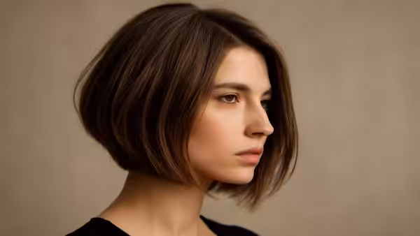 A-line bob haircut: this perfect bob for fine hair will be very trendy this fall