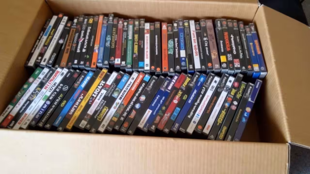 He donated a box of old DVDs, only to later discover they were being resold as valuable collectibles