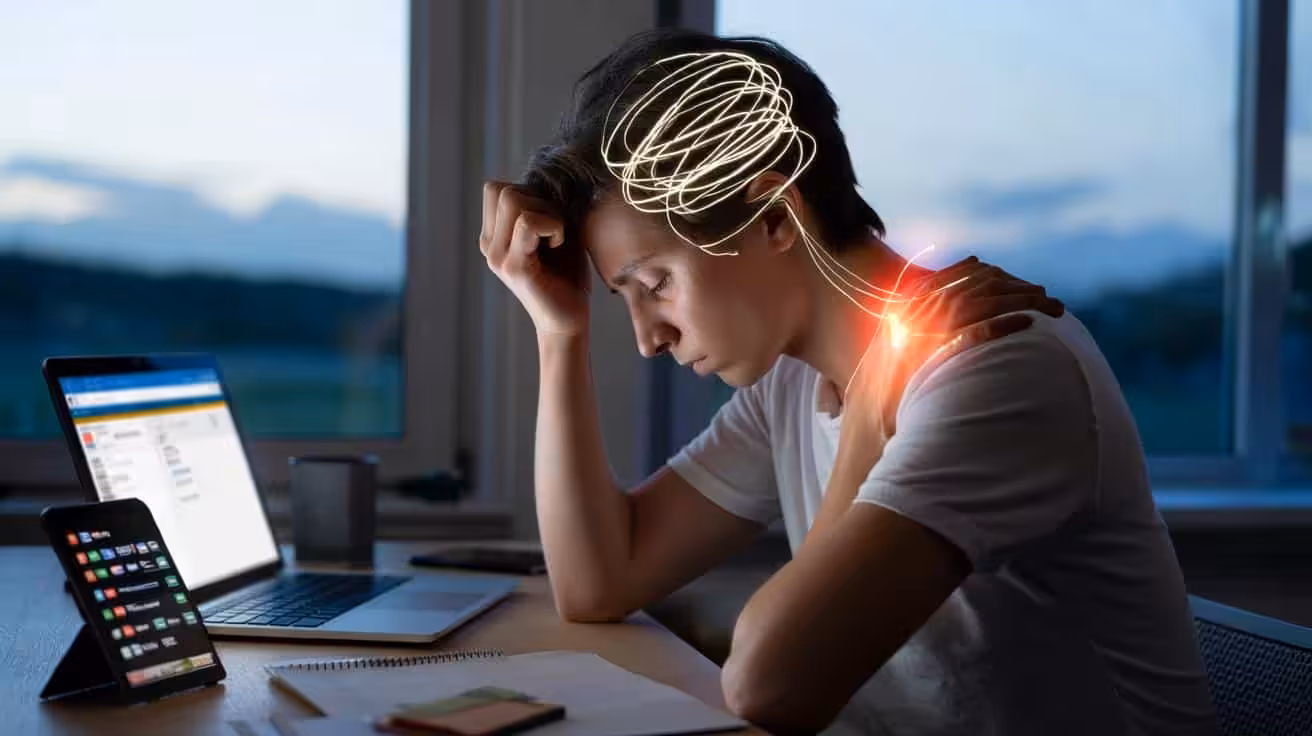 How mental overload can trigger physical discomfort