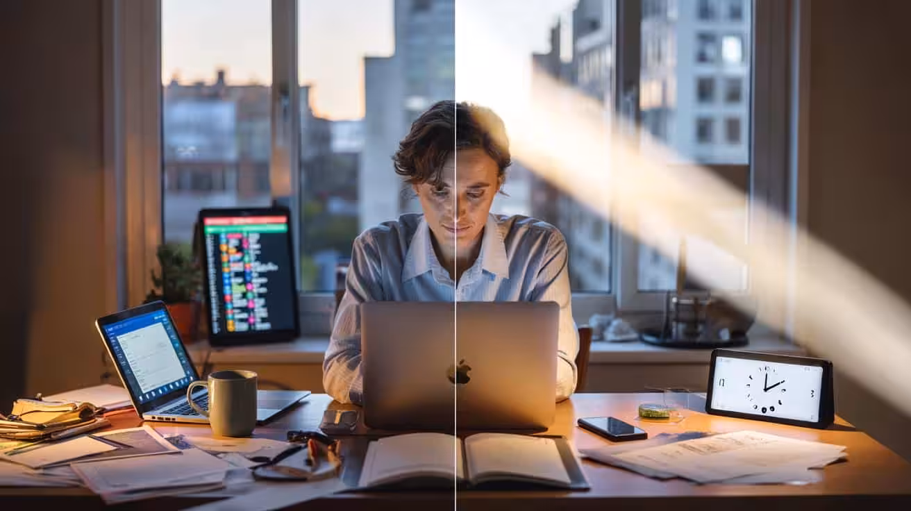 “I always felt I had no time,” this perception trick helped