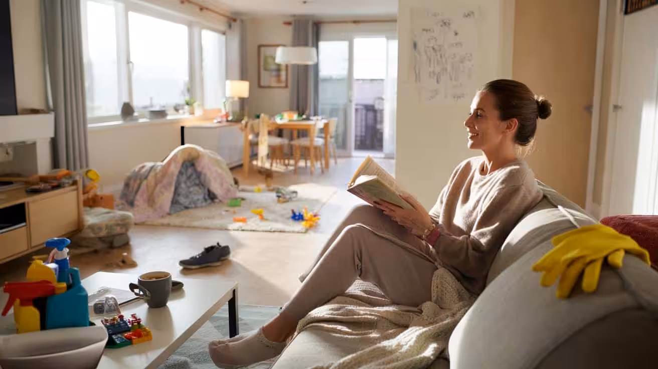 I stopped deep cleaning so often and my home improved