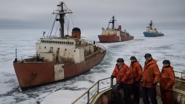 The United States has fallen so far behind in strengthening its icebreaker fleet that it is calling for help from the two Western superpowers in the field