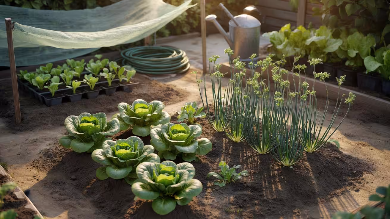 If your vegetables bolt too early, temperature is not always the main trigger