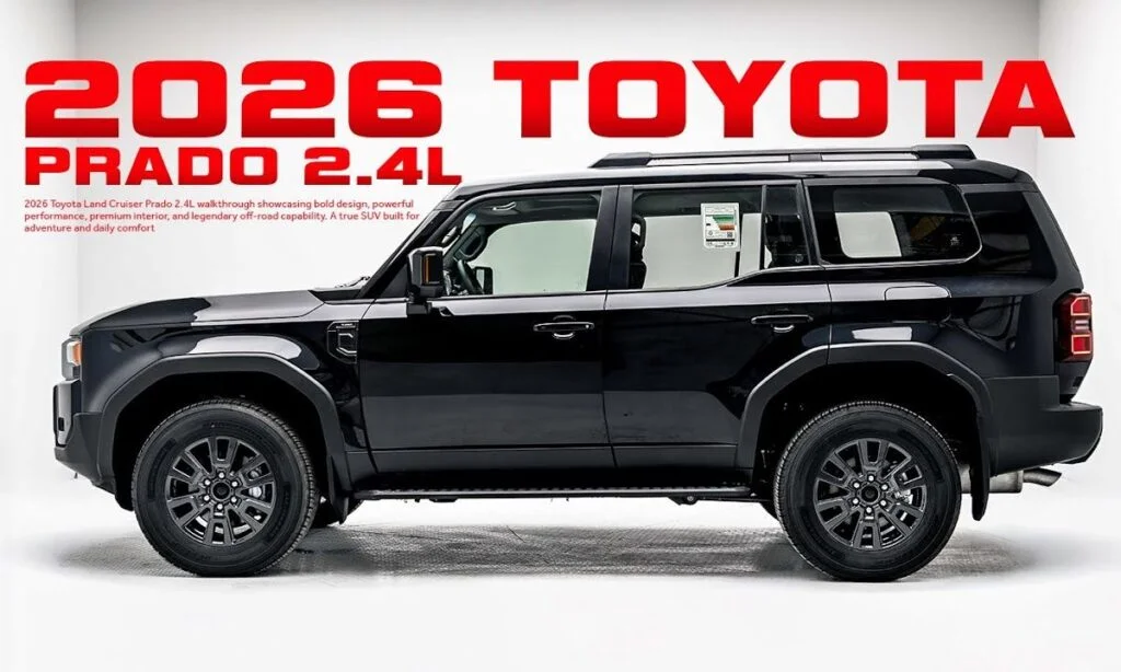 Toyota Land Cruiser Prado 2026 Premium 4WD : Luxury SUV with Advanced Features, Hybrid Power & Iconic Off-Road Capability
