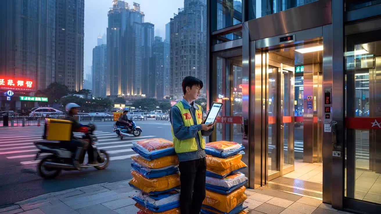 In China, skyscrapers are so tall that a new (unlikely) job has emerged