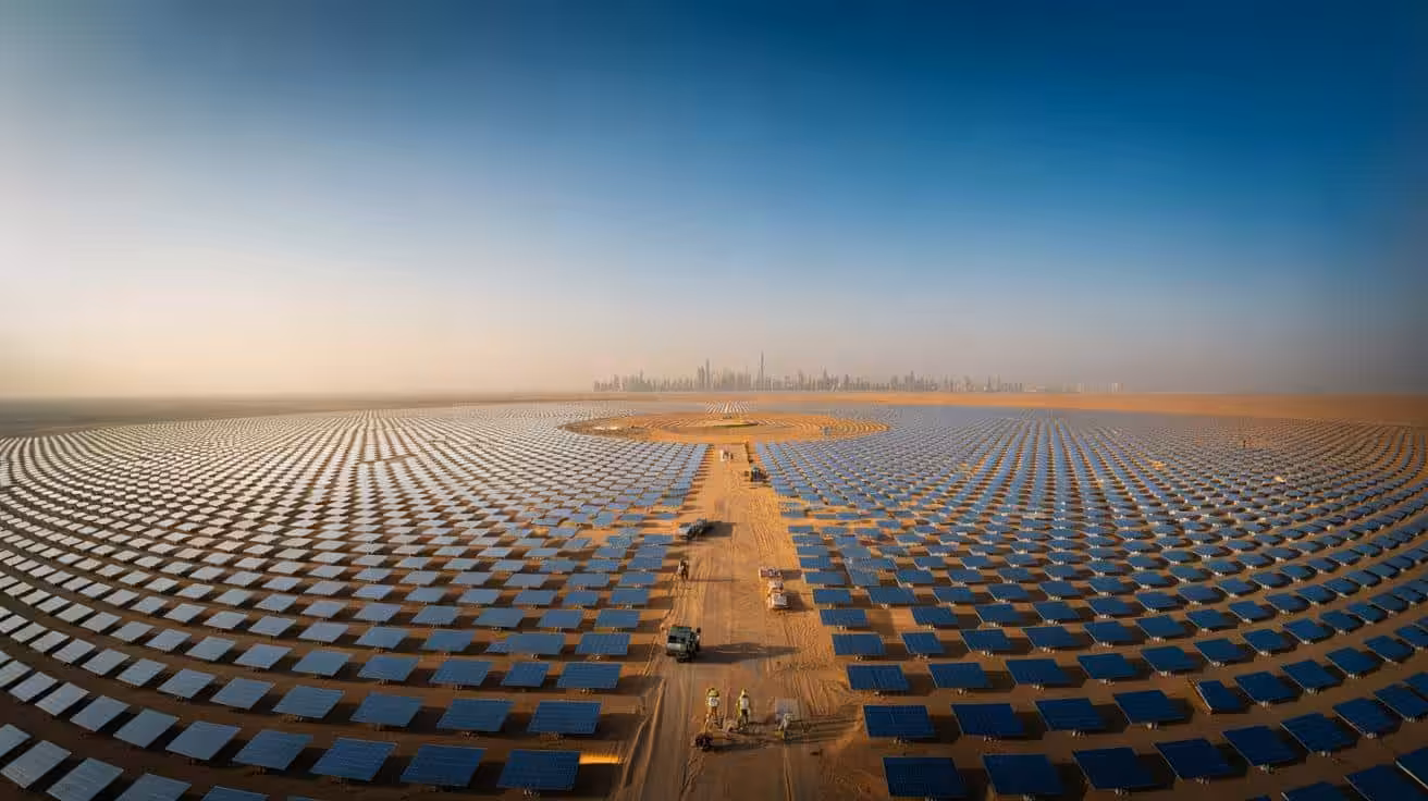 In the desert, they are building an “artificial sun” to power cities
