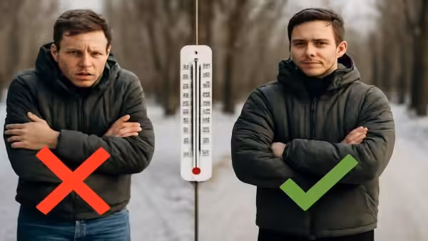 Why wearing jeans in extremely cold winter weather is strongly discouraged and what clothing choices actually keep your body warm