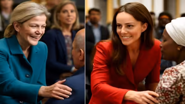 Kate Middleton sparks debate after copying Duchess Sophie’s gesture and bending royal protocol