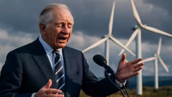 King Charles III delivers a heartfelt speech on environmental responsibility, revisiting a cause he has defended for decades