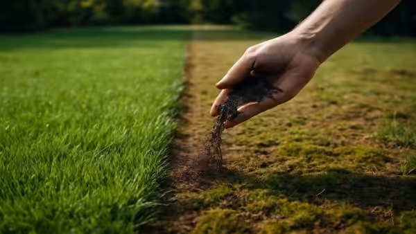 How to remove moss from your lawn naturally and effectively ?