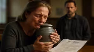 A grieving mother is ordered to share her child’s ashes with the estranged father she blames for the death, and the court’s ruling leaves parents everywhere arguing over who truly owns the remains of a lost child