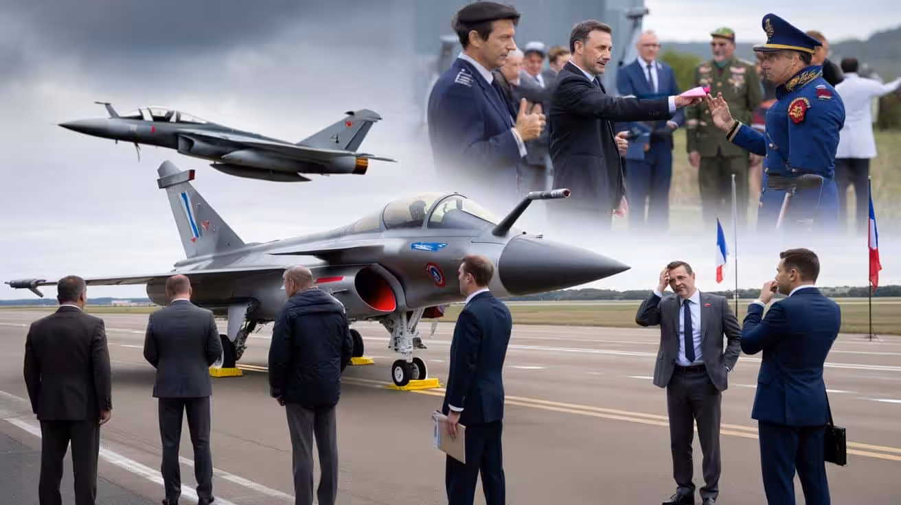 Outrage as France loses a €3.2 billion Rafale sale while rivals celebrate a last minute U turn that many see as a betrayal of national interests