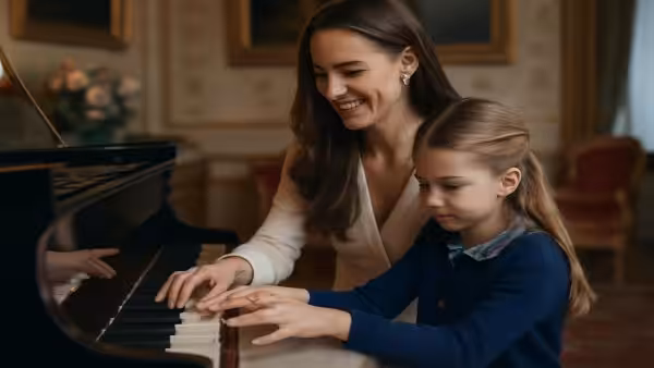 Watch: Princess of Wales and Princess Charlotte perform piano duet amid viral internet meltwatch