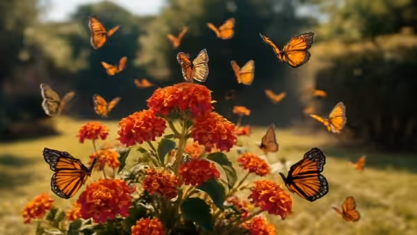 The hardy flowering plant that survives scorching weather and fills backyards with clouds of butterflies