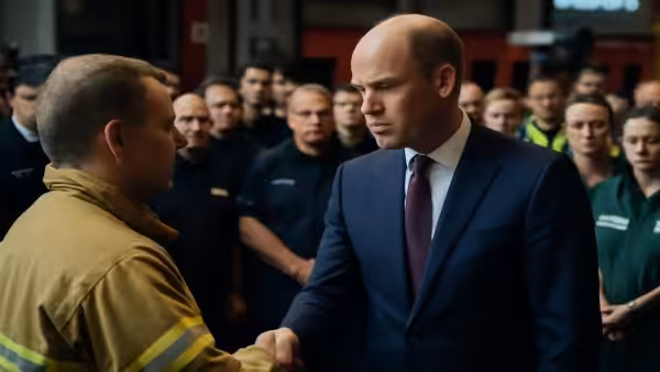 Prince William pays tribute to emergency responders after a national tragedy: “Your courage defines this country”