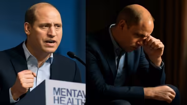Prince William publicly champions mental health while privately navigating what he calls the hardest period of his life