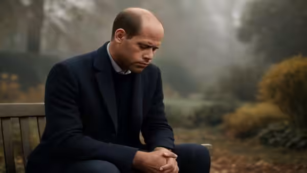 Prince William reflects on a “brutal year” for the royal family as both his father and his wife face cancer diagnoses