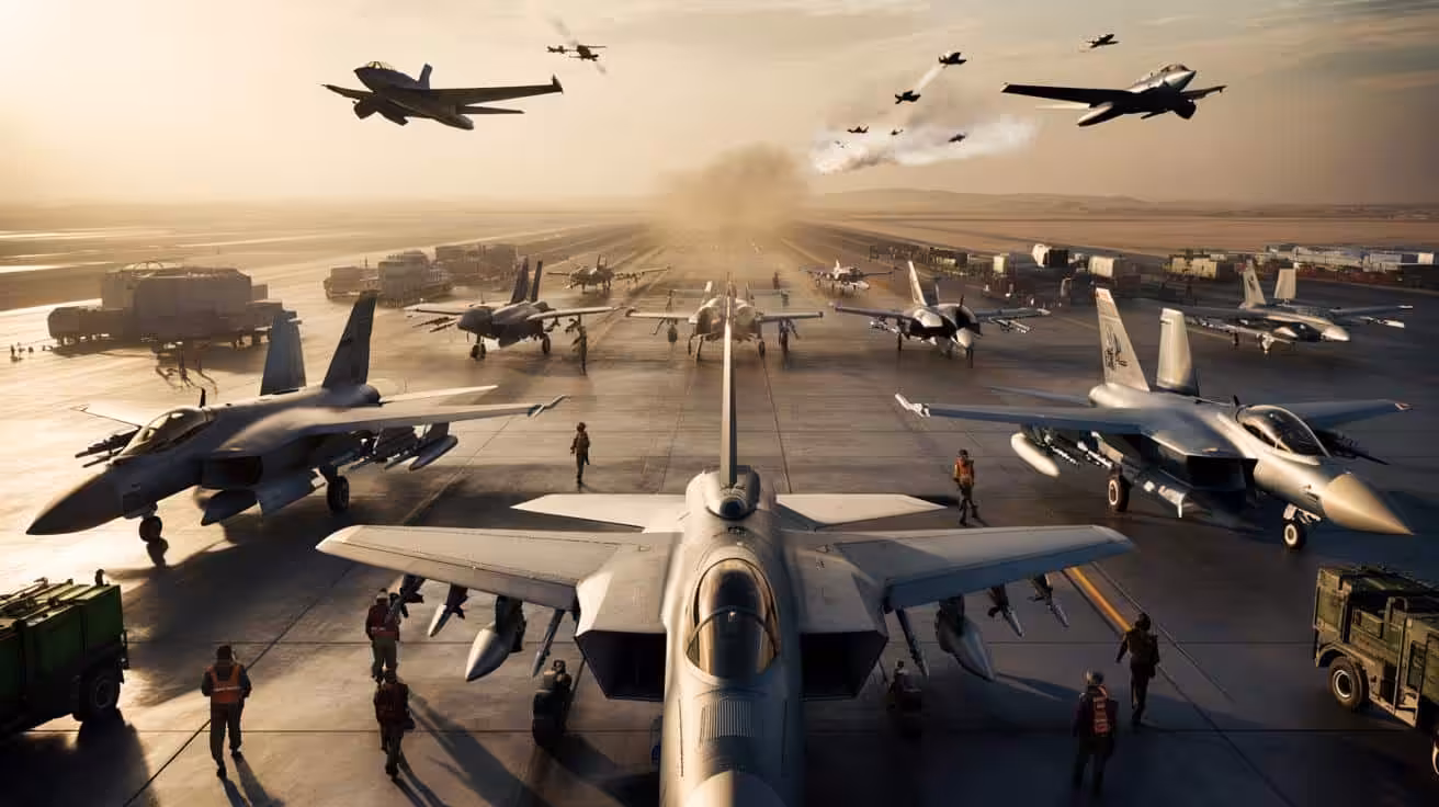 Probably F?15s, F?16s, F?22s And F?35s : Dozens Of US Jets Now Converging On The Middle East